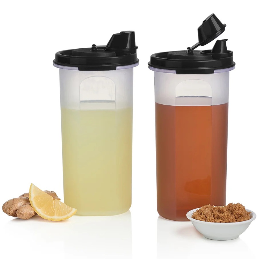 Tupperware Modular Mates #3 Container with Drip-Less seals set of 2